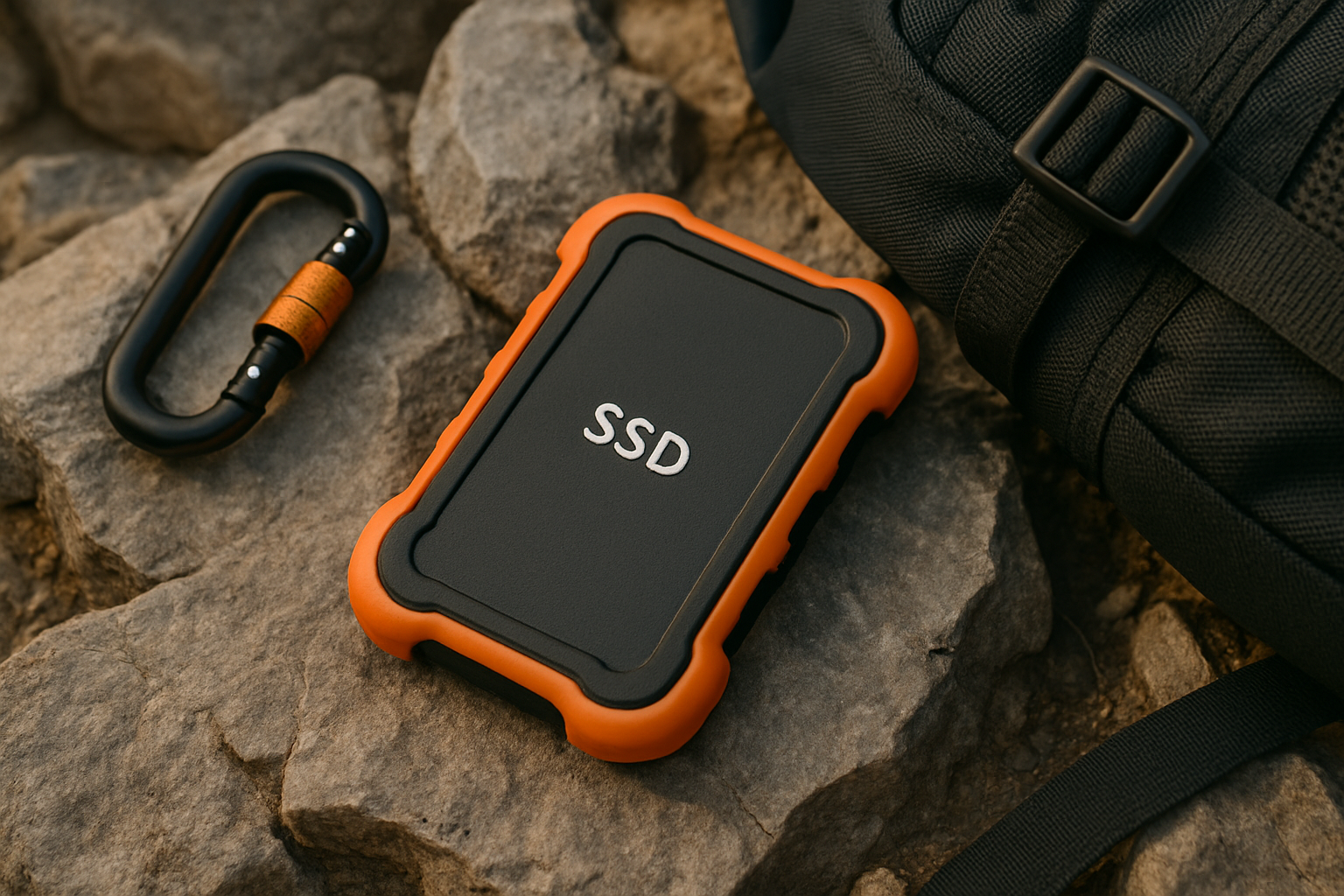 Rugged external SSD for outdoor photography
