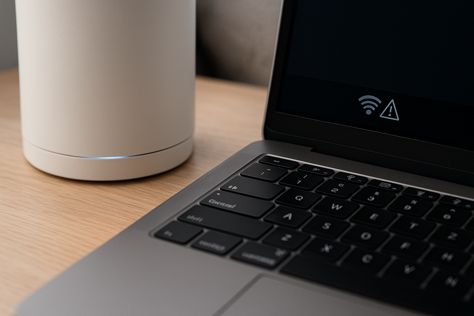 Physical layout of mesh Wi-Fi nodes explaining coverage and performance in a UK home