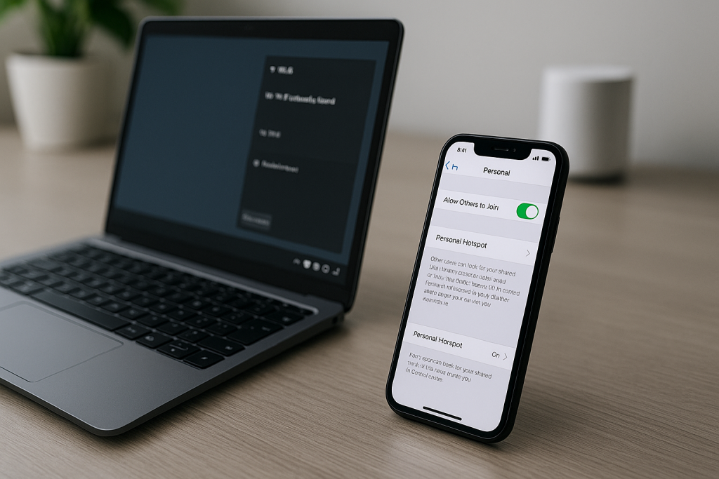 Fix iPhone Personal Hotspot Not Showing on Windows