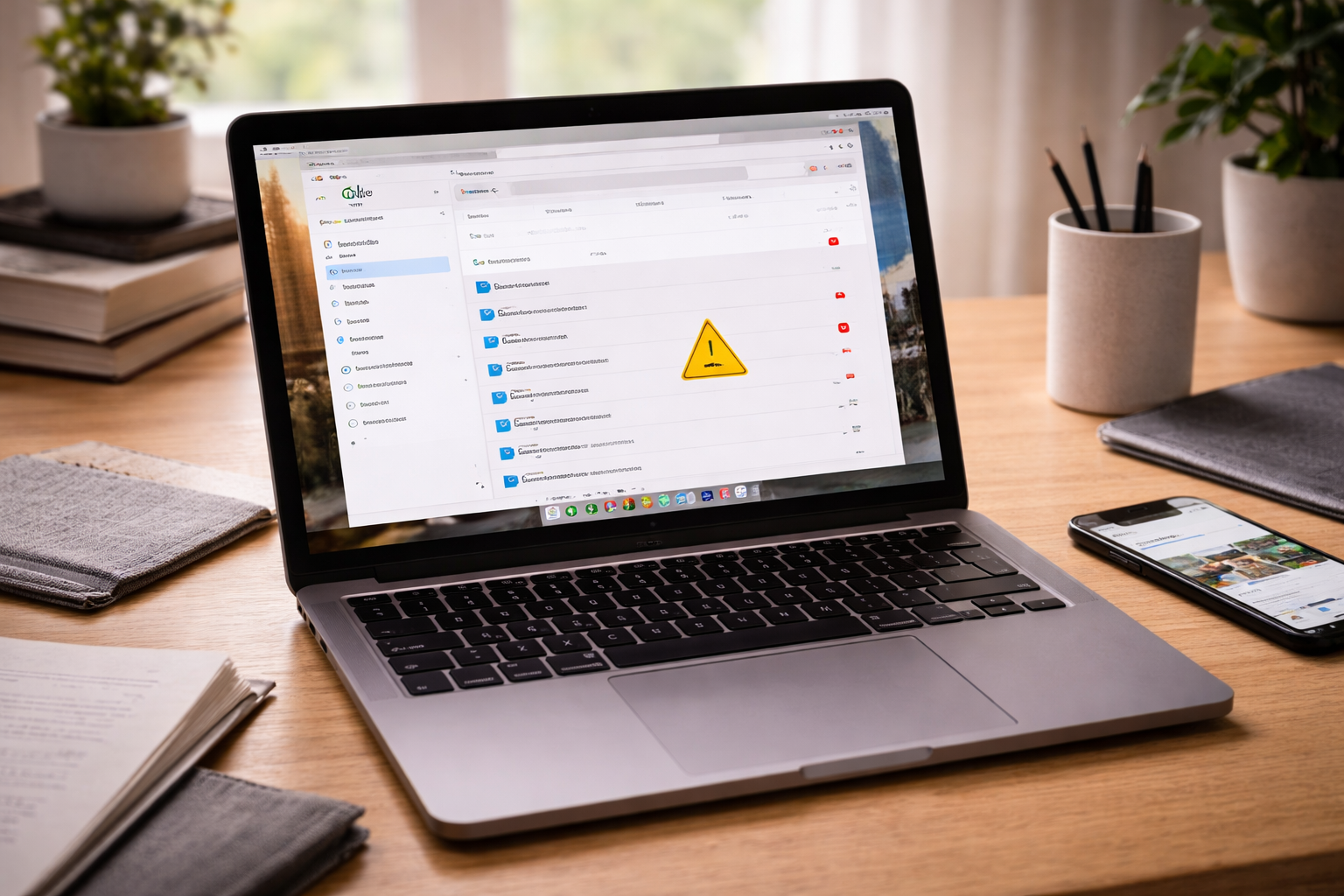 User checking Google Drive sync status on a PC while troubleshooting files not syncing properly.