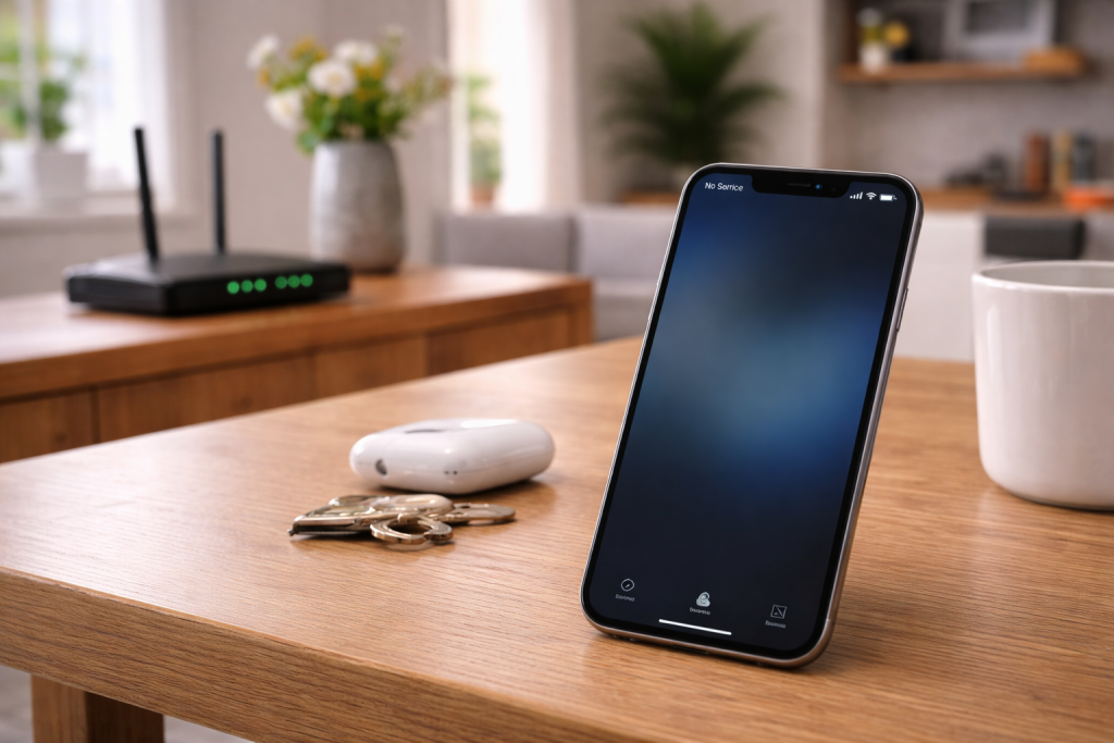 iPhone in a UK home connected to Wi-Fi but Wi-Fi Calling not working.
